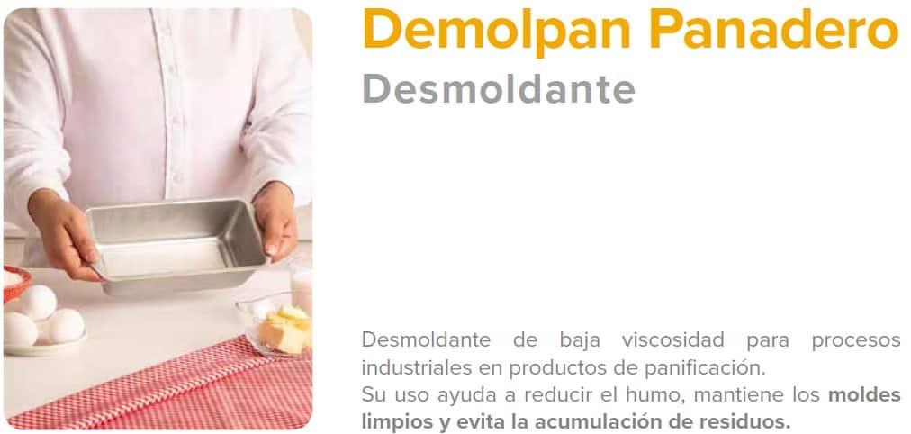 Desmoldantes Grado Alimenticio